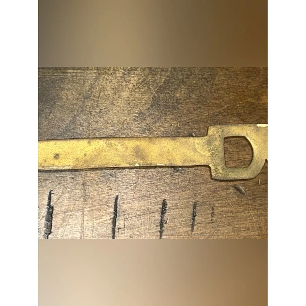 DAD Brass Letter Opener - Vintage Fathers Tool GUC